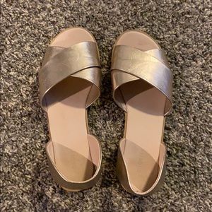 Gold Sandals